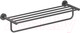 Миниатюра изображения товара Полка для полотенца Aquatek Европа AQ4115MB (черный матовый)