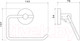 Миниатюра изображения товара Держатель для туалетной бумаги Aquatek Оберон AQ4218CR