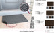 Миниатюра изображения товара Коврик грязезащитный VORTEX 60x90 / 24391 (серый)