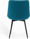 Миниатюра изображения товара Стул Mio Tesoro Франко (синий/черный)