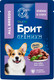 Миниатюра изображения товара Влажный корм для собак Brit Для взрослых собак всех пород с ягненком в соусе / 5053421 (85г)