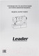 Миниатюра изображения товара Швейная машина Leader Super Fabric