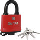 Миниатюра изображения товара Замок навесной БУЛАТ ВС 1-П58 ПЛ (5 ключей)