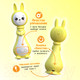 Миниатюра изображения товара Интерактивная игрушка BertToys Зайчик Грызушка / 4630017955817 (желтый)
