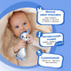 Миниатюра изображения товара Интерактивная игрушка BertToys Зайчик Грызушка / 4630017955824 (синий)