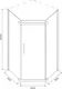 Миниатюра изображения товара Душевой уголок IVA 100x100x200 / E1PC100C (прозрачное стекло)