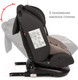 Миниатюра изображения товара Автокресло Siger Престиж Isofix Lux / KRES3944 (мокко)