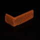 Миниатюра изображения товара Декоративный камень бетонный Petra Клинкерный кирпич 17П3.У (красное дерево)