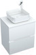 Миниатюра изображения товара Тумба под умывальник Aquanet Джейн 60 / 313284 (белый матовый)