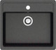 Миниатюра изображения товара Мойка кухонная Teymi Helmi 57x50 / T120107 (черный матовый)