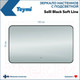 Миниатюра изображения товара Зеркало Teymi Solli Black Soft Line 120x70 / T20230S (подсветка, сенсор на взмах)
