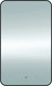 Миниатюра изображения товара Зеркало Teymi Solli Black Soft Line 60x100 / T20234S (подсветка, сенсор)