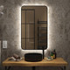 Миниатюра изображения товара Зеркало Teymi Solli Black Soft Line 60x100 / T20234S (подсветка, сенсор)