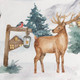Миниатюра изображения товара Скатерть Этель Forest animals / 7319015
