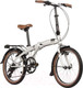 Миниатюра изображения товара Велосипед Novatrack Town 20AFV.TOWN.CP4 (серебристый)