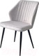 Миниатюра изображения товара Стул M-City Seattle-V / 461MC05518 (светло-серый BM-4 велюр/черный)