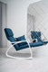 Миниатюра изображения товара Кресло-качалка Calviano Comfort 1 (синий)
