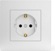 Миниатюра изображения товара Розетка Tokov Electric Pixel TKE-PX-R1FZSF-C01 (белый)
