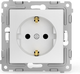 Миниатюра изображения товара Розетка Tokov Electric Pixel TKE-PX-R1ZSF-C01 (белый)