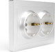 Миниатюра изображения товара Розетка Tokov Electric Pixel TKE-PX-R2FZSF-C01 (белый)