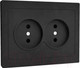 Миниатюра изображения товара Розетка Tokov Electric Pixel TKE-PX-R2F-C14 (карбон)