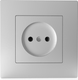 Миниатюра изображения товара Розетка Tokov Electric Pixel TKE-PX-R1F-C03 (алюминий)
