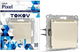 Миниатюра изображения товара Розетка Tokov Electric Pixel TKE-PX-R1ZSW1-C02 (бежевый)
