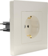 Миниатюра изображения товара Розетка Tokov Electric TKE-PX-R1FZSF-C02 (бежевый)