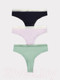 Миниатюра изображения товара Комплект женских трусов Mark Formelle 412551-3 (р.102, яблочно-мятный)