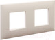 Миниатюра изображения товара Рамка для выключателей и розеток DKC Avanti / 4405904 (ванильная дымка)