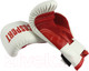 Миниатюра изображения товара Боксерские перчатки RuscoSport 4oz (белый/красный)