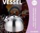 Миниатюра изображения товара Чайник со свистком Vessel VS8830