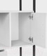 Миниатюра изображения товара Стеллаж Mio Tesoro Cool Joy Loft (белый/черный)