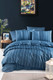 Миниатюра изображения товара Комплект постельного белья DO&CO Delux Premium Talya / 11888 (голубой)