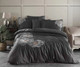 Миниатюра изображения товара Комплект постельного белья Dantela Vita Calista с вышивкой 200x220 / 11909 (антрацит)