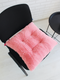 Миниатюра изображения товара Подушка на стул Lanatex Plush 0350 / 22331 (44x44x10см, светло-розовый)