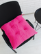 Миниатюра изображения товара Подушка на стул Lanatex Plush 0350 / 22333 (44x44x10см, фуксия)