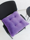 Миниатюра изображения товара Подушка на стул Lanatex Plush 0350 / 22334 (44x44x10см, фиолетовый)
