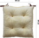 Миниатюра изображения товара Подушка на стул Lanatex Plush 0350 / 22337 (44x44x10см, сливочный)