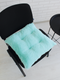 Миниатюра изображения товара Подушка на стул Lanatex Plush 0350 / 22338 (44x44x10см, мятный)