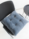 Миниатюра изображения товара Подушка на стул Lanatex Plush 0350 / 22339 (44x44x10см, темно-серый)