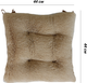 Миниатюра изображения товара Подушка на стул Lanatex Plush 0350 / 22340 (44x44x10см, бежевый)