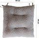 Миниатюра изображения товара Подушка на стул Lanatex Plush 0350 / 22341 (44x44x10см, светло-бежевый)