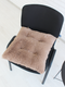 Миниатюра изображения товара Подушка на стул Lanatex Plush 0350 / 22343 (44x44x10см, светло-коричневый)
