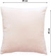 Миниатюра изображения товара Подушка декоративная Lanatex 0345 / 22253 (45x45x14см, кремовый)