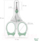 Миниатюра изображения товара Ножницы для новорожденных Roxy-Kids RPS-002-M с прорезиненными ручками (мятный)