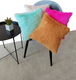 Миниатюра изображения товара Подушка декоративная Lanatex Plush 0341 / 22219 (35x35x14см, светло-розовый)