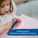 Миниатюра изображения товара Набор зубных щеток ROXY-KIDS Пингвин / RTB-011-RB (красный/голубой)