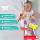 Миниатюра изображения товара Набор зубных щеток для новорожденных ROXY-KIDS RTB-004 (фиолетовый)