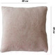 Миниатюра изображения товара Наволочка декоративная Lanatex 0343 / 22321 (48x48см, пудровый)